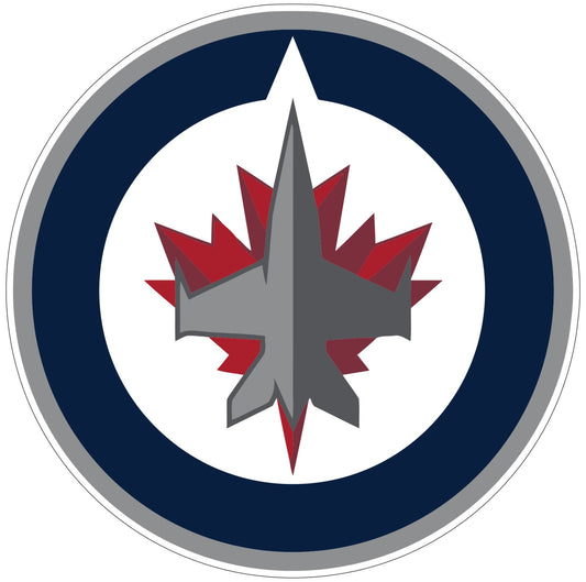 Winnipeg Jets Logo - Die Cut Laminated Vinyl Sticker Decal NHL car window