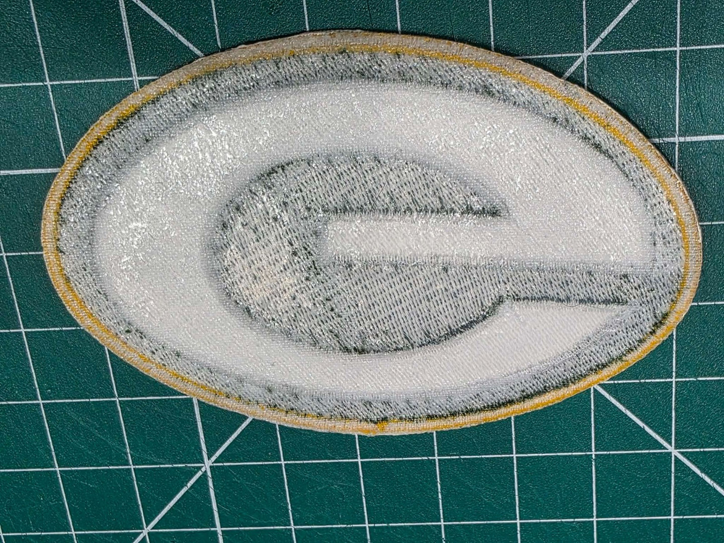 Green Bay Packers 3.75" Iron /Sew On Embroidered Patch Football Logo NFL
