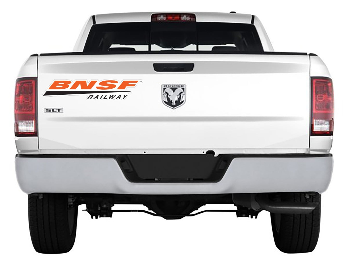 Burlington Northern Santa Fe Railway BNSF Die Cut Laminated Vinyl Sticker Decal