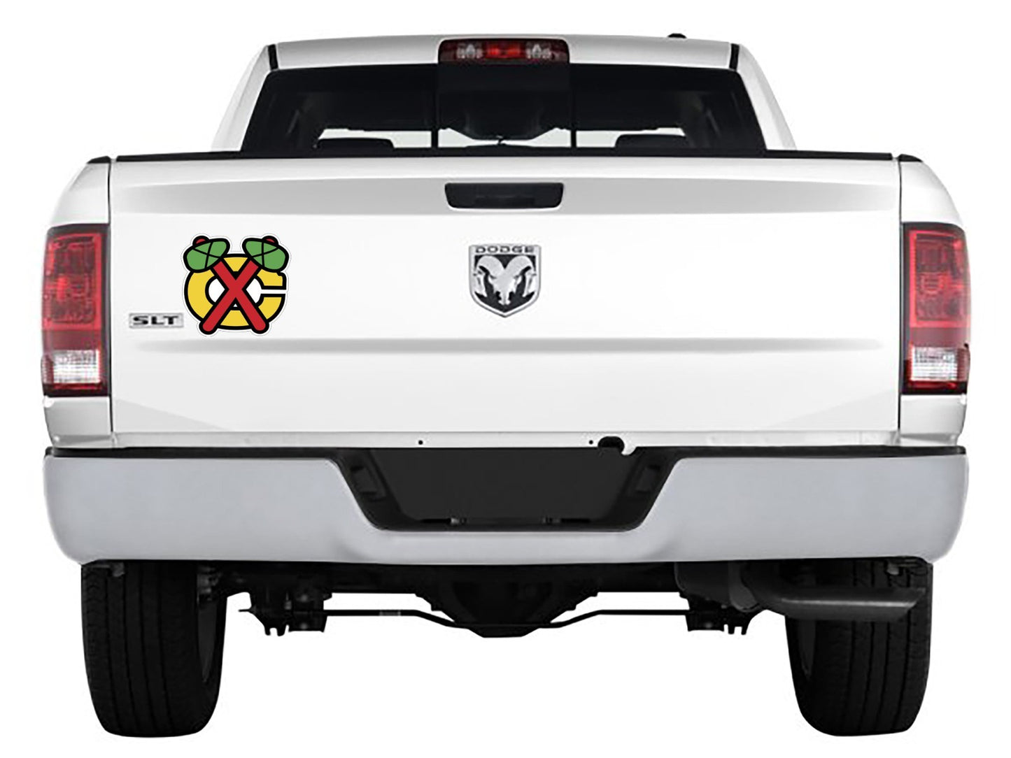 Chicago Black Hawks Logo - Die Cut Laminated Vinyl Sticker Decal NHL car window