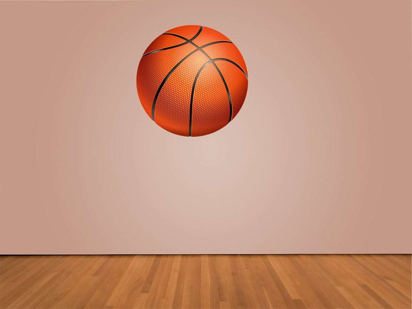 Basketball Indoor Wall Vinyl Decal Sticker 5 - 52"