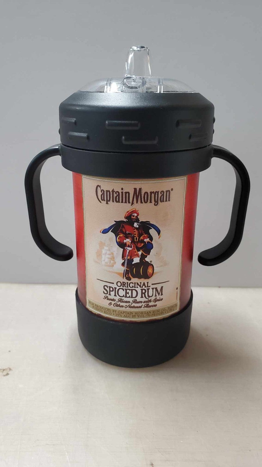 Adult Themed UV Printed 10oz Insulated Sippy Cup Beer Rum Original funny gift