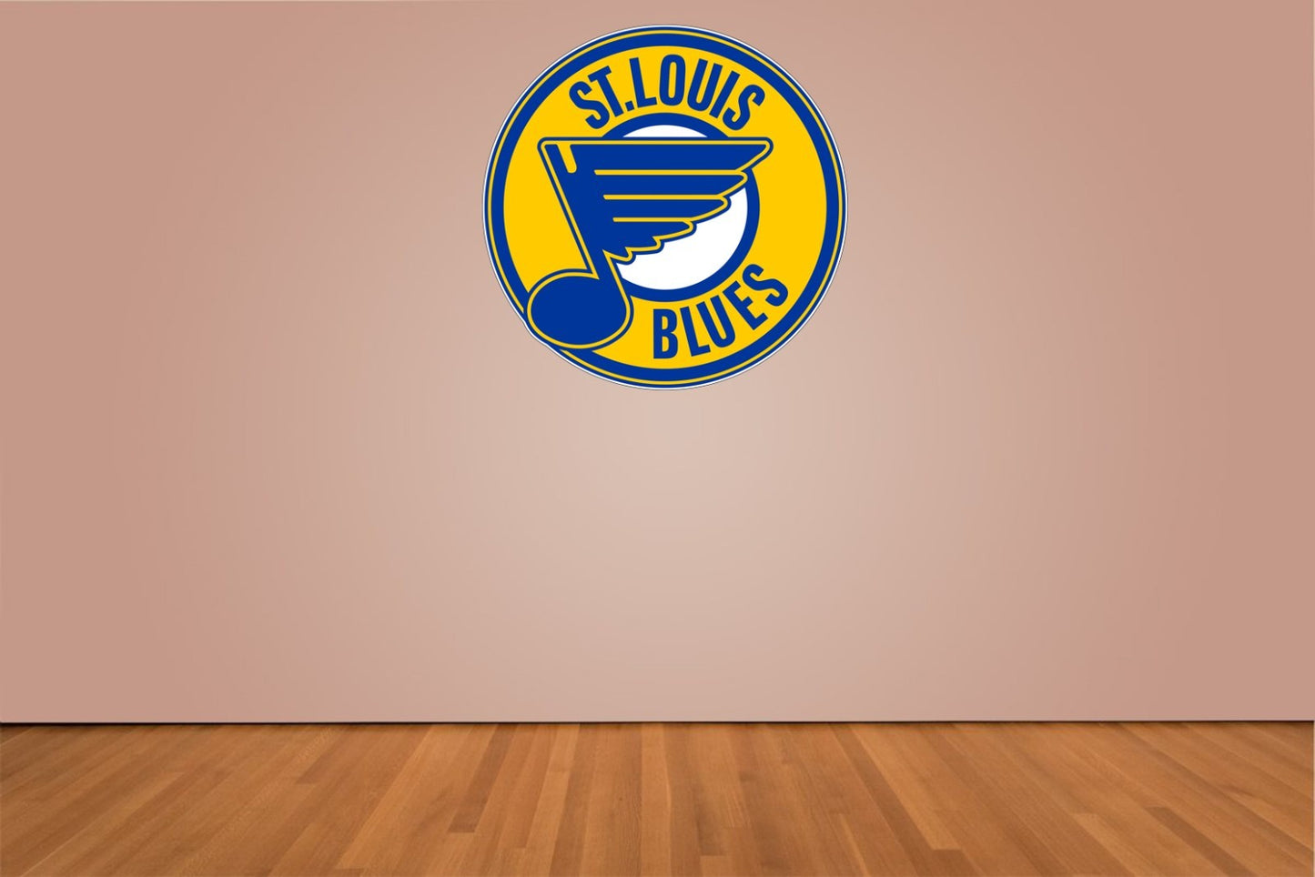 St. Louis Blues Indoor Wall Vinyl Decal Sticker 5" - 52"