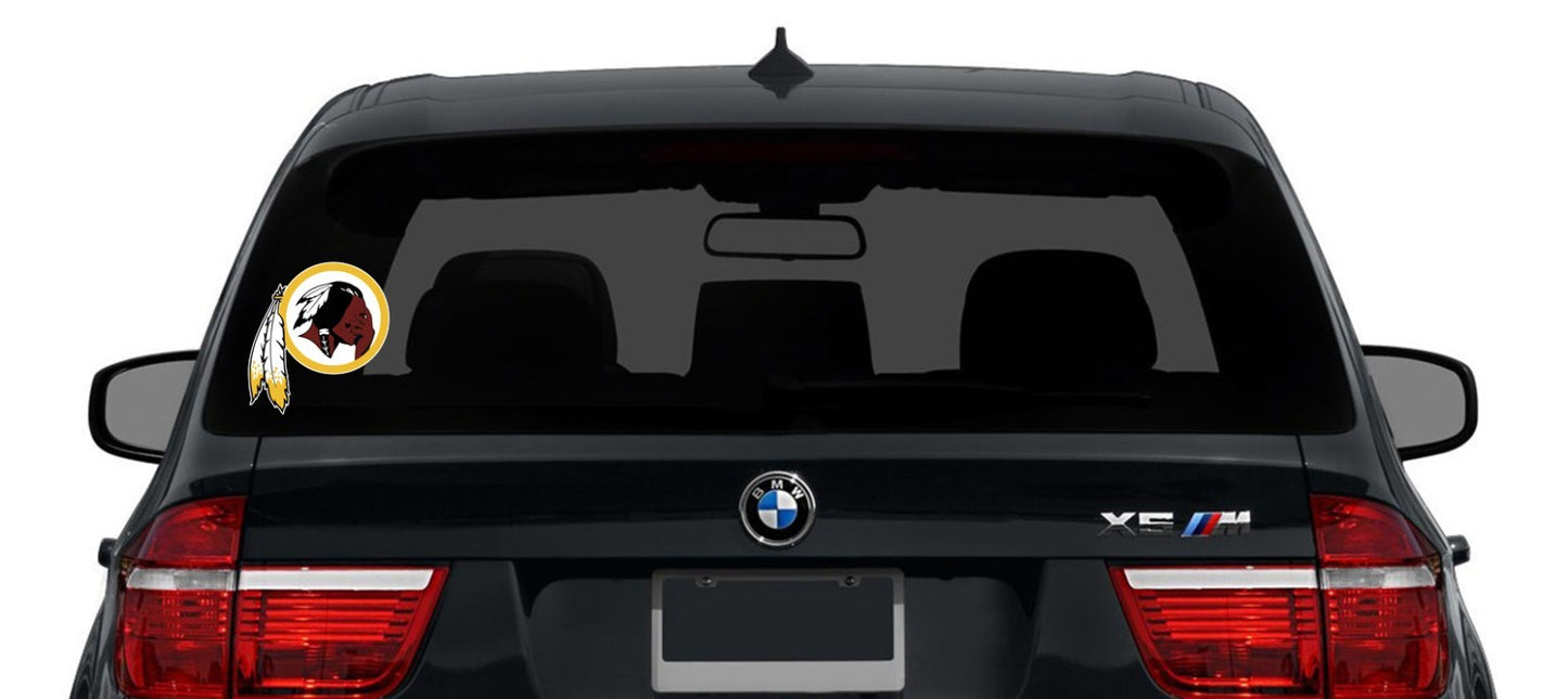 Washington Redskins Facepalm Logo - Laminated Vinyl Sticker Decal NFL car window
