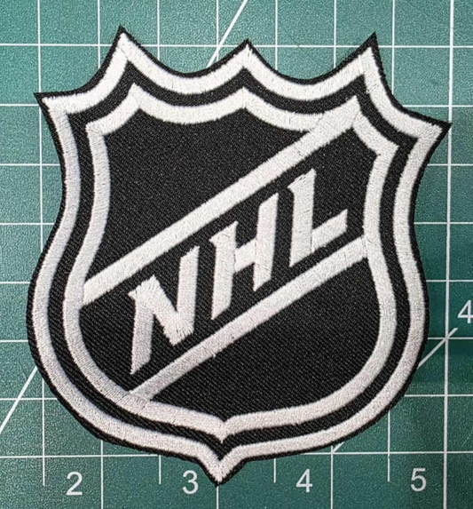 4" Hockey Logo NHL Iron/Sew On Embroidered Patch hat sleeve