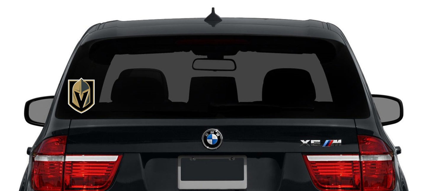 Vegas Golden Knights Logo - Die Cut Laminated Vinyl Sticker Decal NHL car window