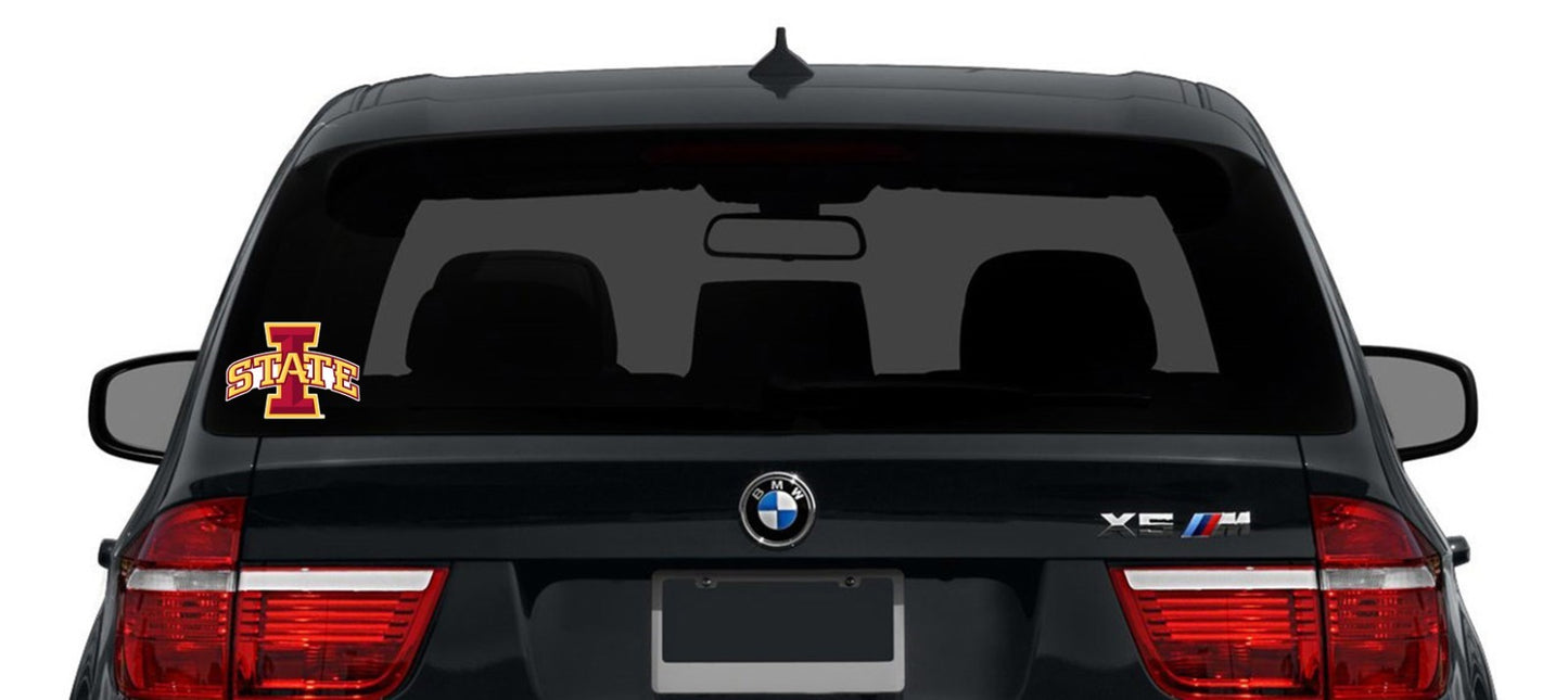 Iowa State Cyclones Vinyl Decal Sticker | Different Sizes - Outdoor