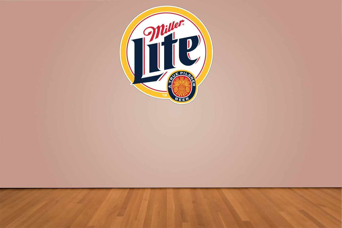 Miller Lite Beer Logo Indoor Wall Vinyl Decal Sticker 5 - 52"