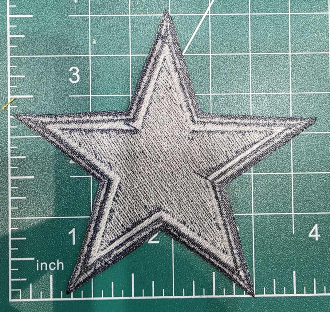 Large 9" Dallas Cowboys Iron /Sew On Embroidered Patch Football Logo NFL jacket