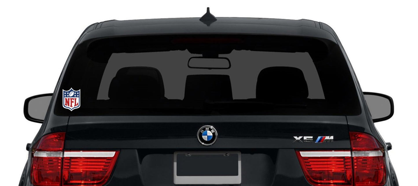 NFL 8 Stars Logo - Die Cut Laminated Vinyl Sticker Decal NFL car window