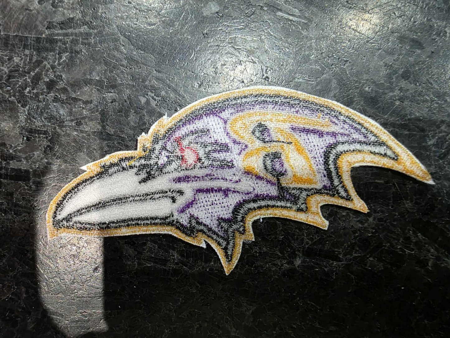 Baltimore Ravens 3.75" Iron /Sew On Embroidered Football Logo NFL