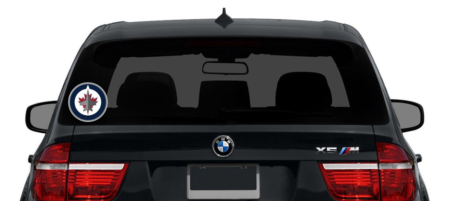 Winnipeg Jets Logo - Die Cut Laminated Vinyl Sticker Decal NHL car window