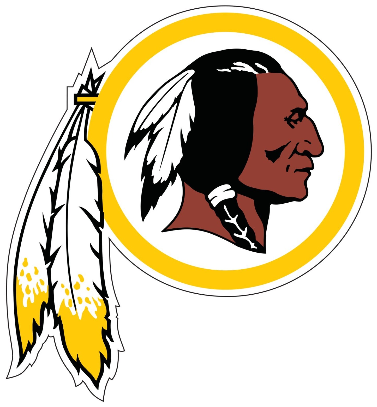 Washington Redskins Logo Vinyl Decal NFL