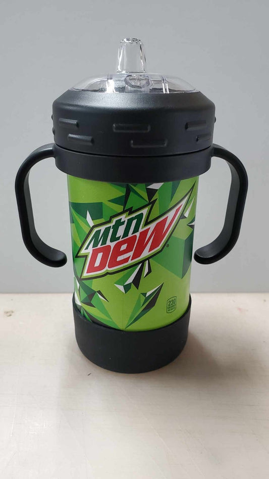 Dew Themed Kids 10 oz Insulated Sippy Cup Cute With Removable Handles baby