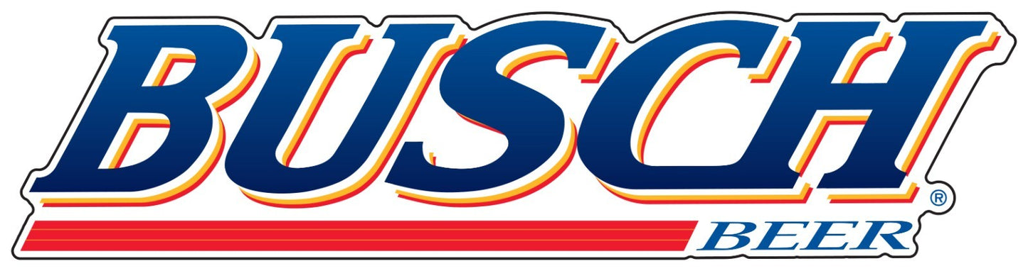 Busch Beer Logo Indoor Wall Vinyl Decal Sticker 5" - 52"