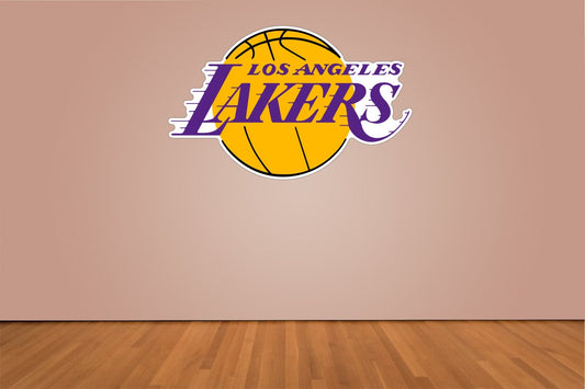 Los Angeles Lakers Indoor Wall Vinyl Decal Sticker 5" - 52"