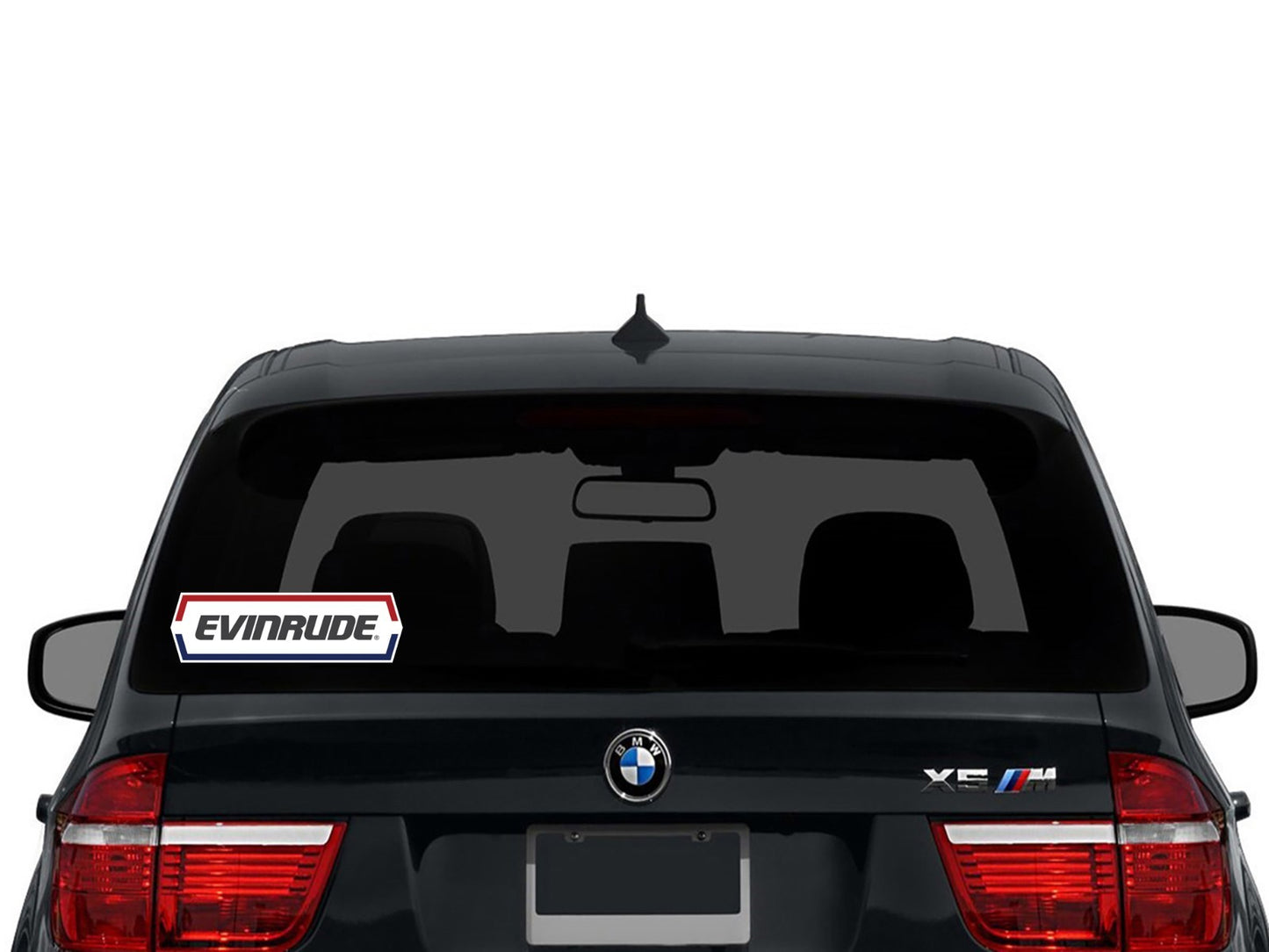 2x Evinrude Outboard Logo Die Cut Laminated Vinyl Decal Sticker | Choose Sizes
