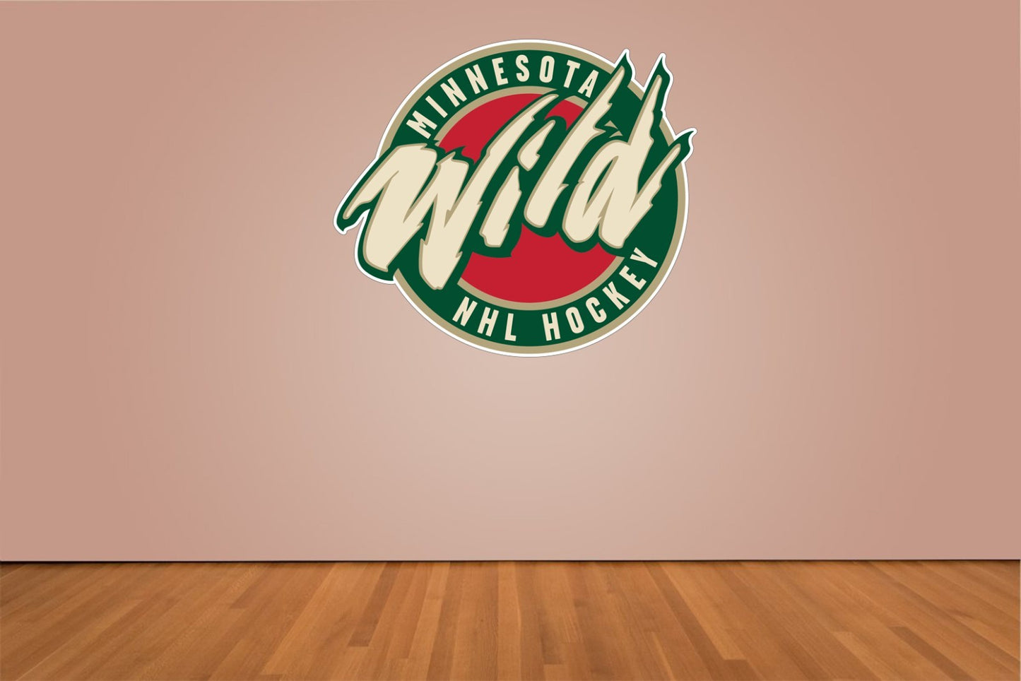 Minnesota Wild Indoor Wall Vinyl Decal Sticker 5" - 52"