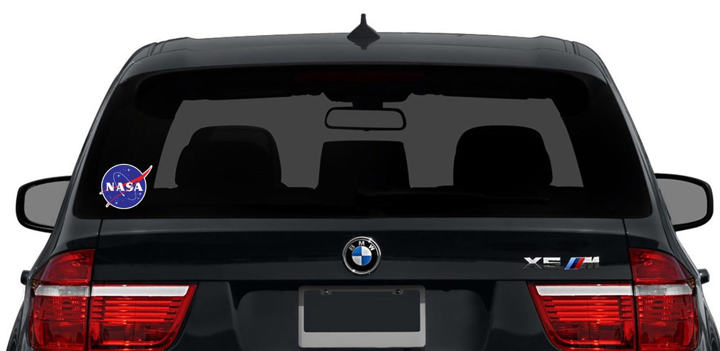 NASA Sticker Vinyl Decal | Choose Size space Premium Outdoor Weatherproof