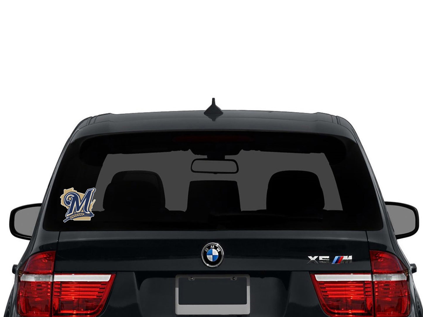 Milwaukee Brewers State Logo Baseball Sticker Waterproof Vinyl Decal Car