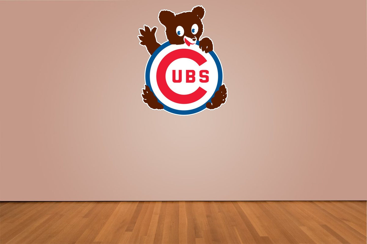 Chicago Cubs Indoor Wall Vinyl Decal Sticker 5" - 52"