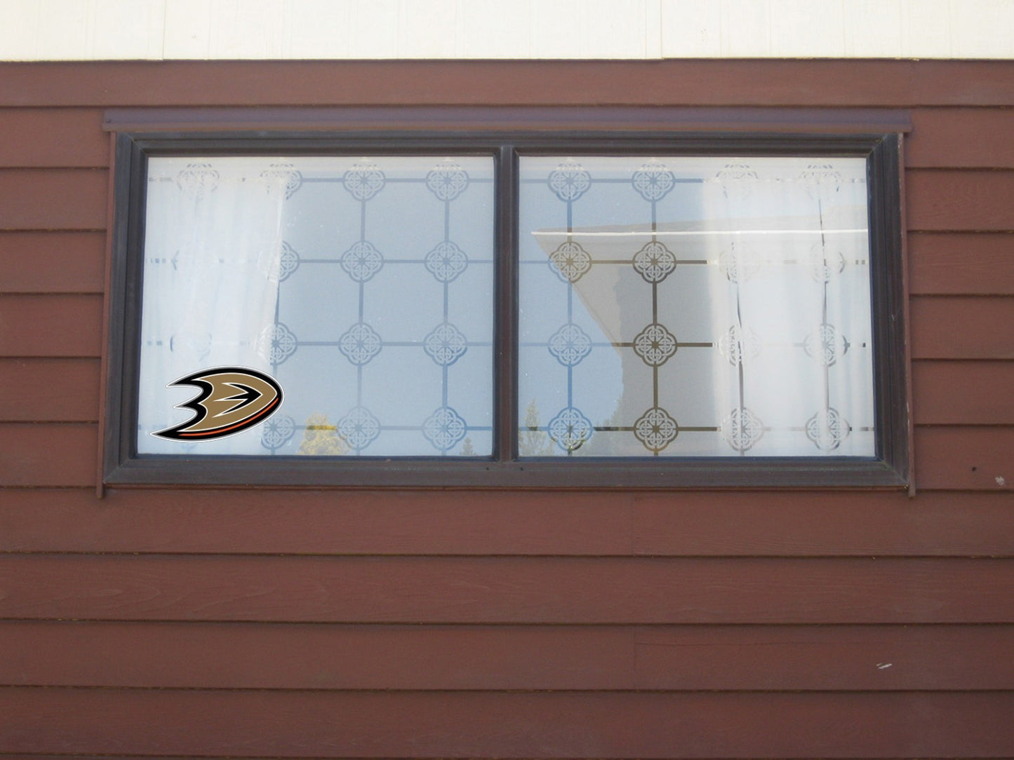 Anaheim Ducks Logo - Die Cut Laminated Vinyl Sticker Decal NHL car window