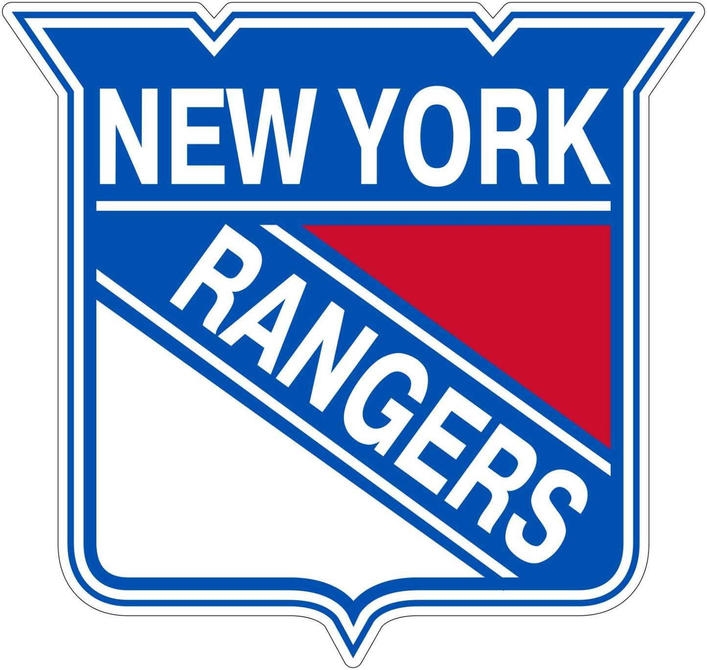 New York Rangers Indoor Wall Vinyl Decal Sticker 5" - 52"