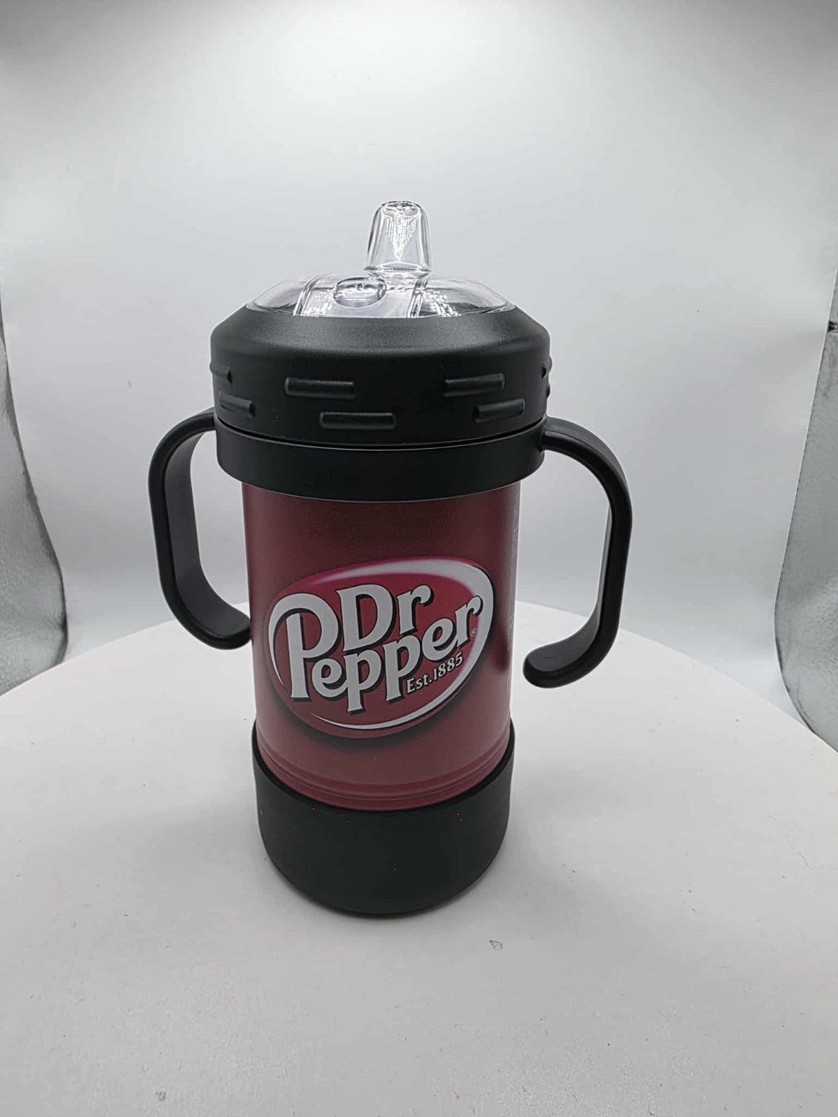 Funny Dr Pepper Style Adult Sippy Cup 10oz Insulated Spill Proof Gift