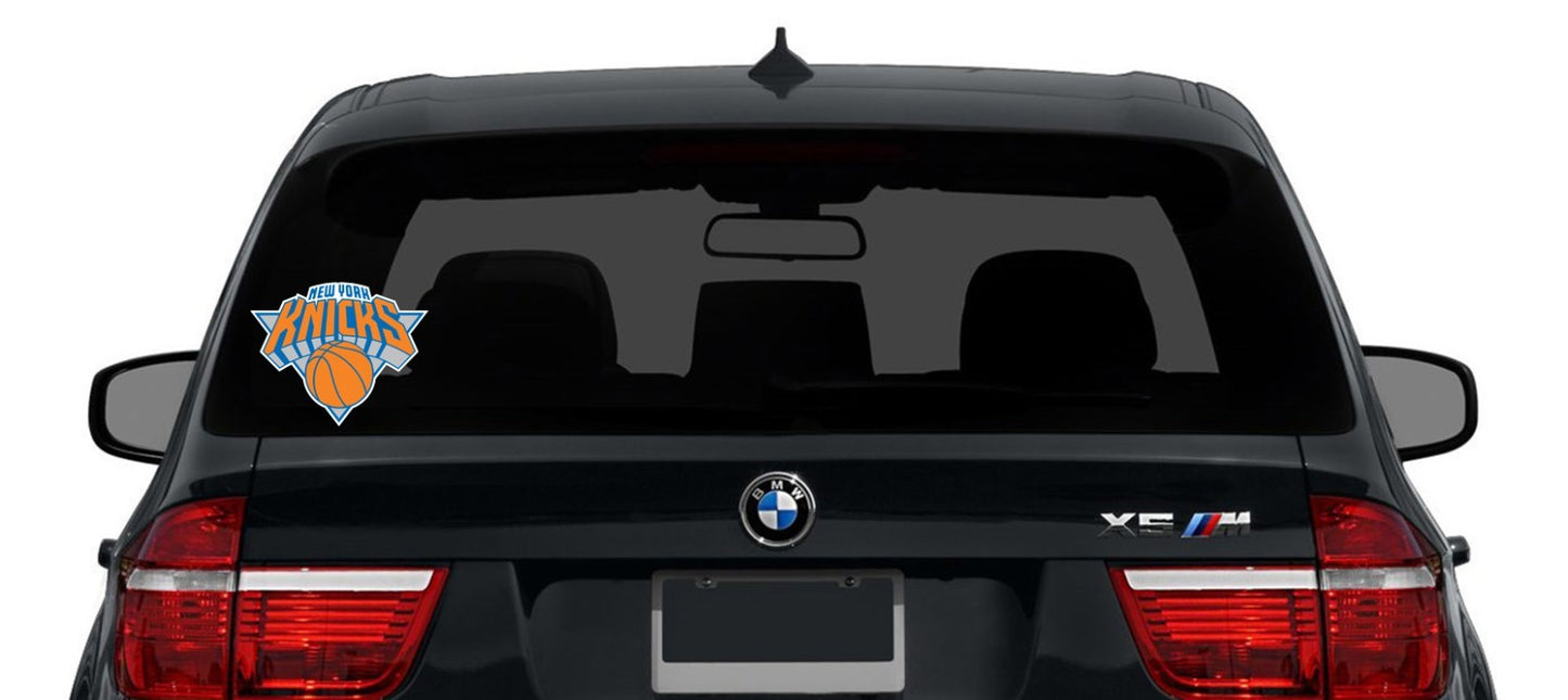 New York Knicks Logo -Die Cut Laminated Vinyl Sticker Decal NBA car window
