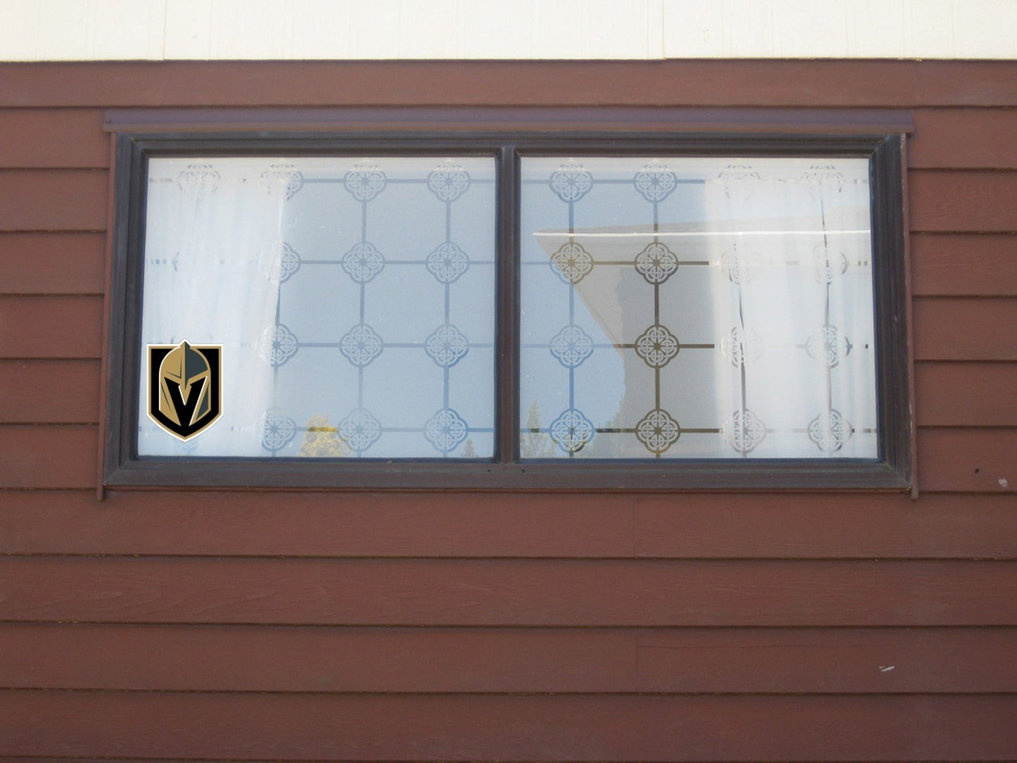 Vegas Golden Knights Logo - Die Cut Laminated Vinyl Sticker Decal NHL car window