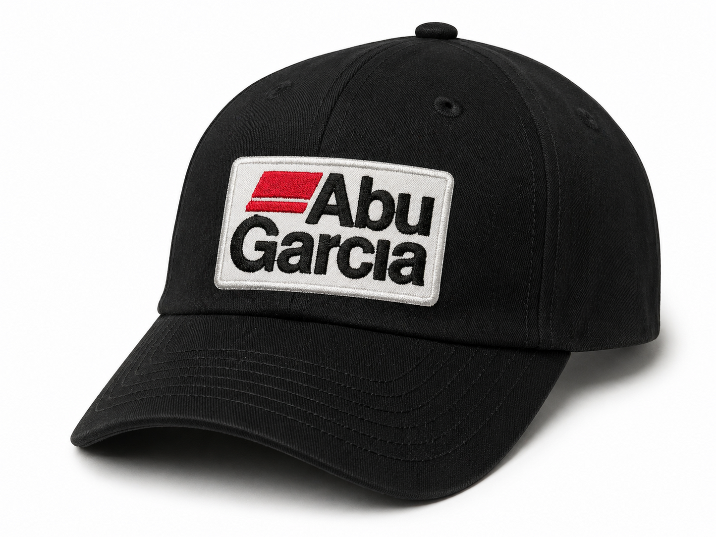 Abu Garcia Fishing Rods and Reels Embroidered Iron-on Patch 4" x 2.1"