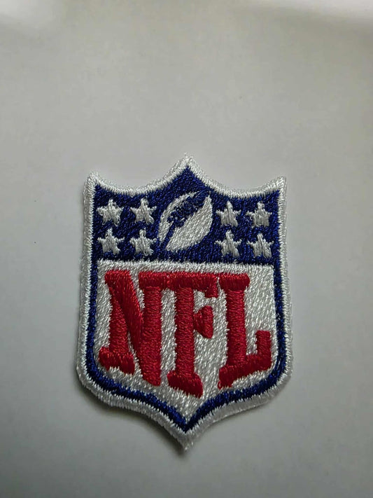 3" Football Logo NFL 8 Star Iron/Sew On Embroidered Patch hat sleeve