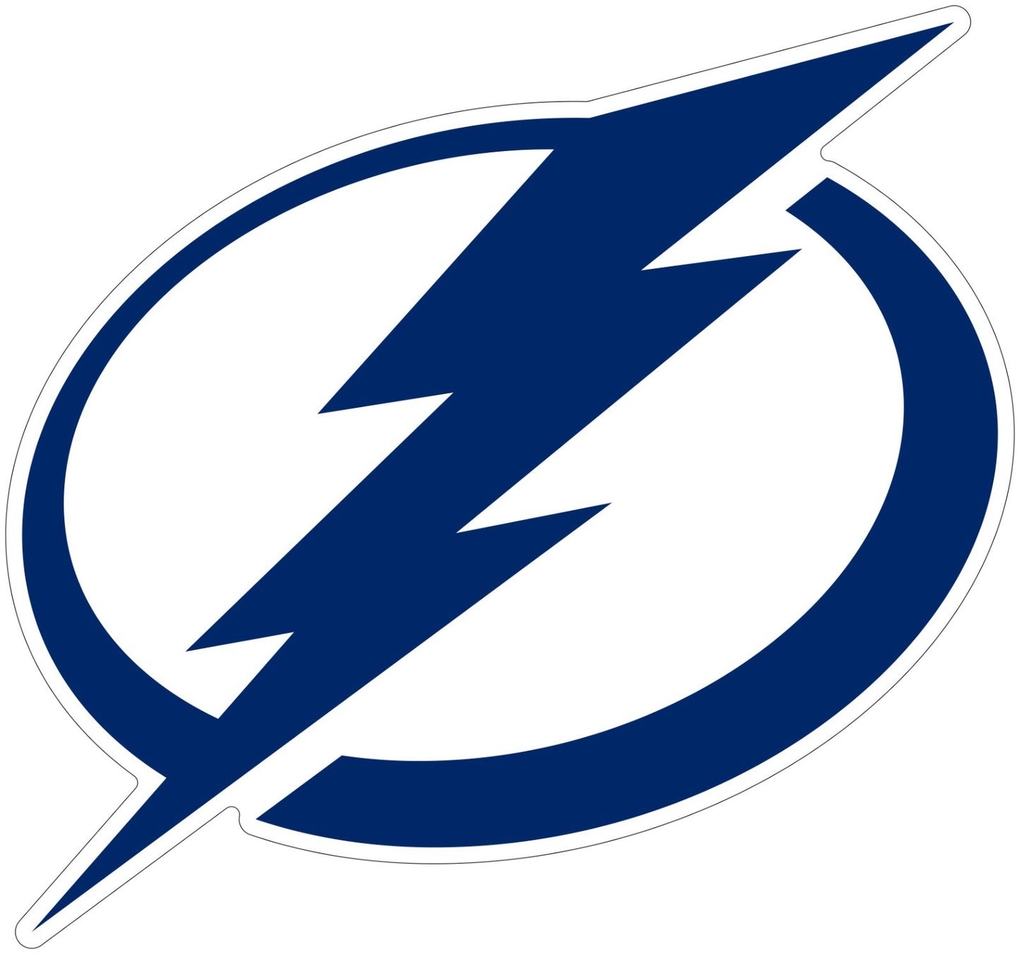 Tampa Bay Lightning Indoor Wall Vinyl Decal Sticker 5" - 52"