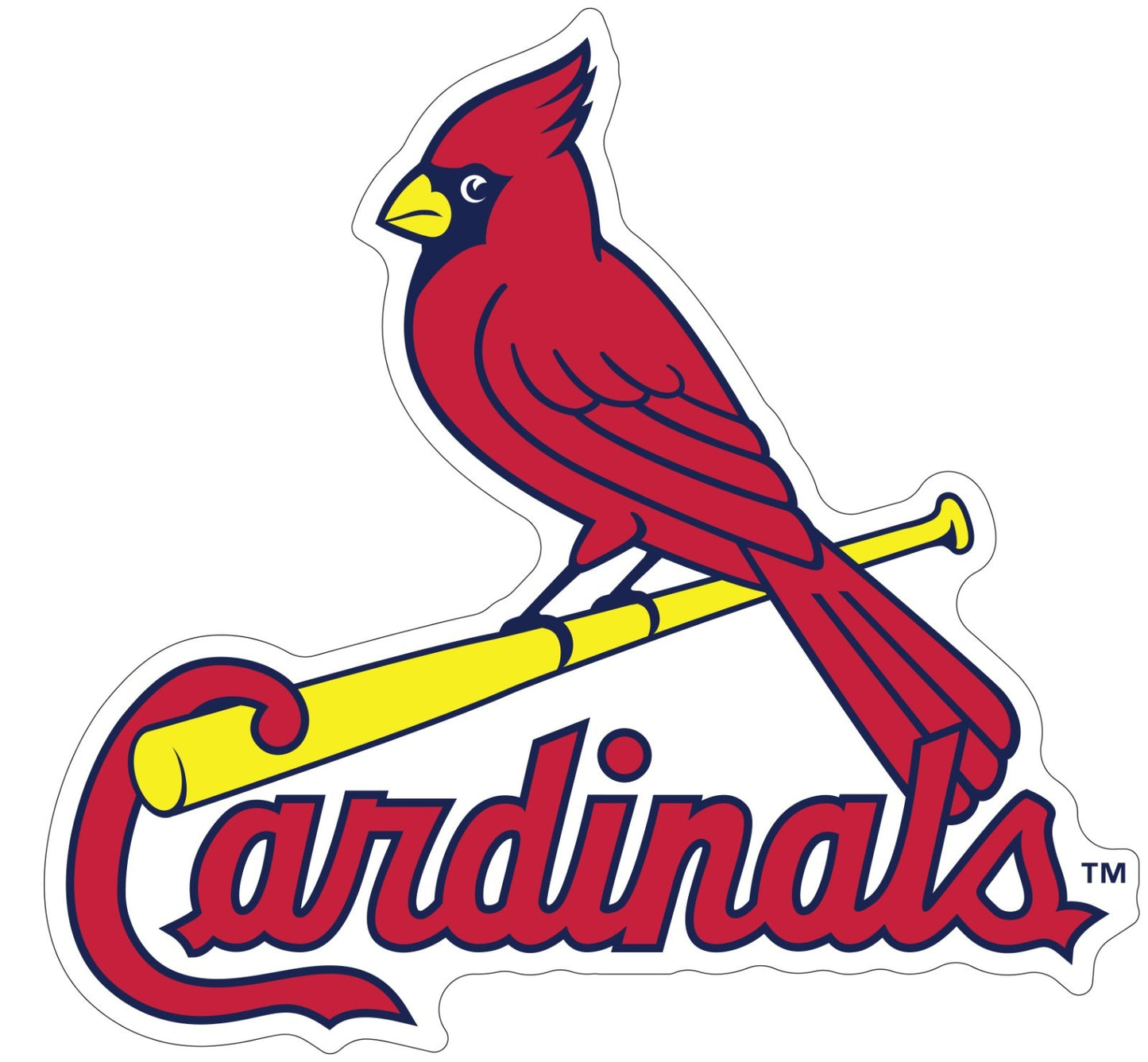 St. Louis Cardinals Indoor Wall Vinyl Decal Sticker 5" - 52"