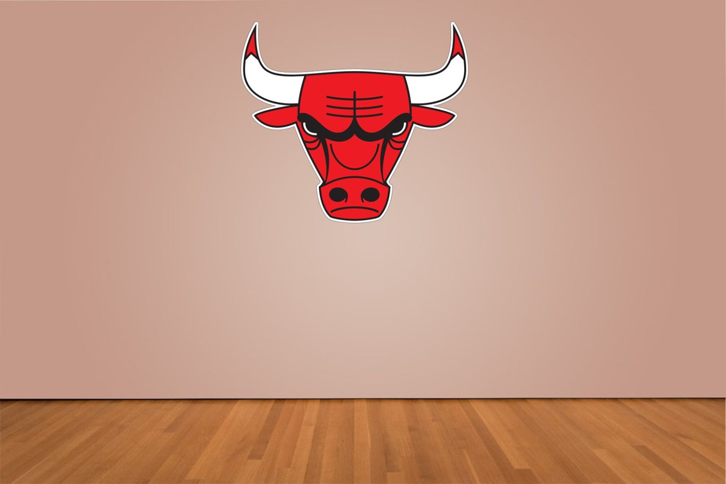 Chicago Bulls Indoor Wall Vinyl Decal Sticker 5" - 52"
