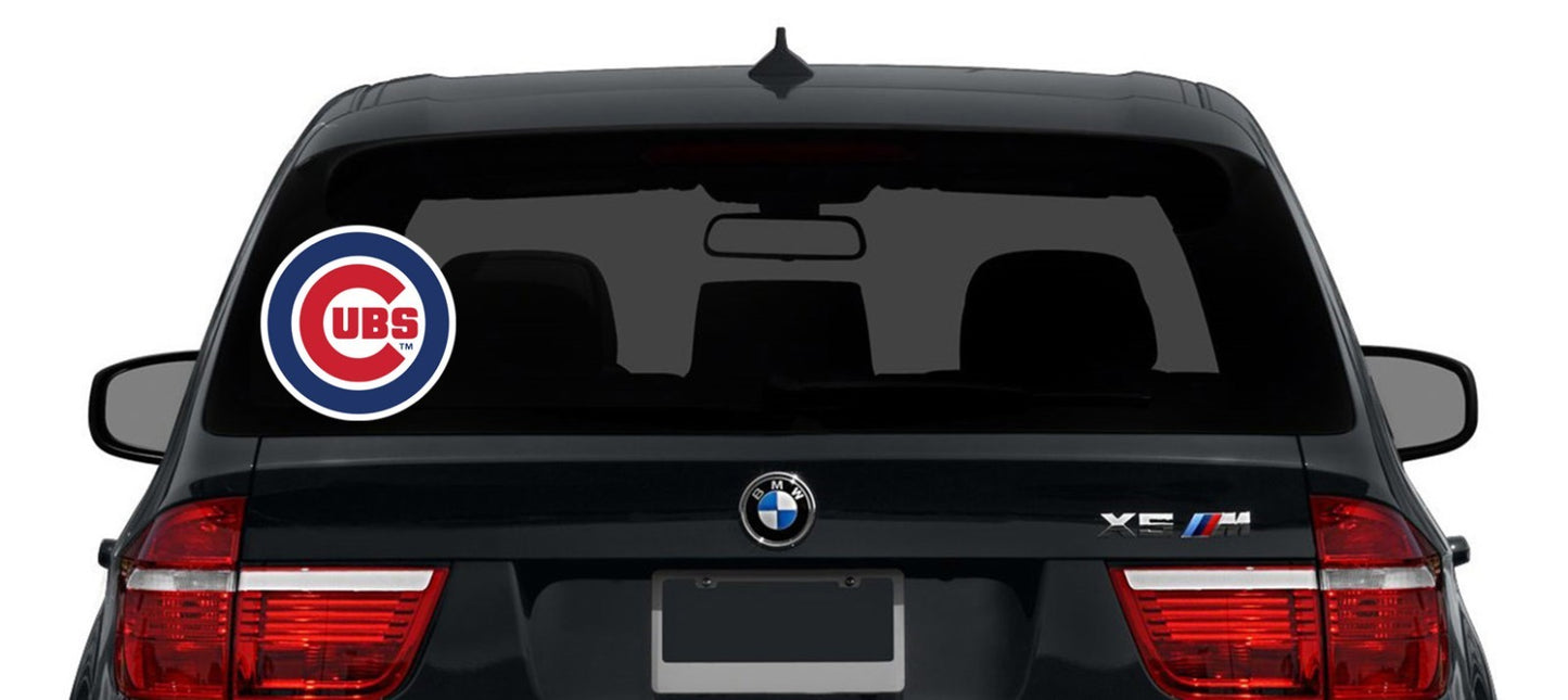 Chicago Cubs Emblem Logo Baseball Sticker Waterproof Vinyl Decal Car