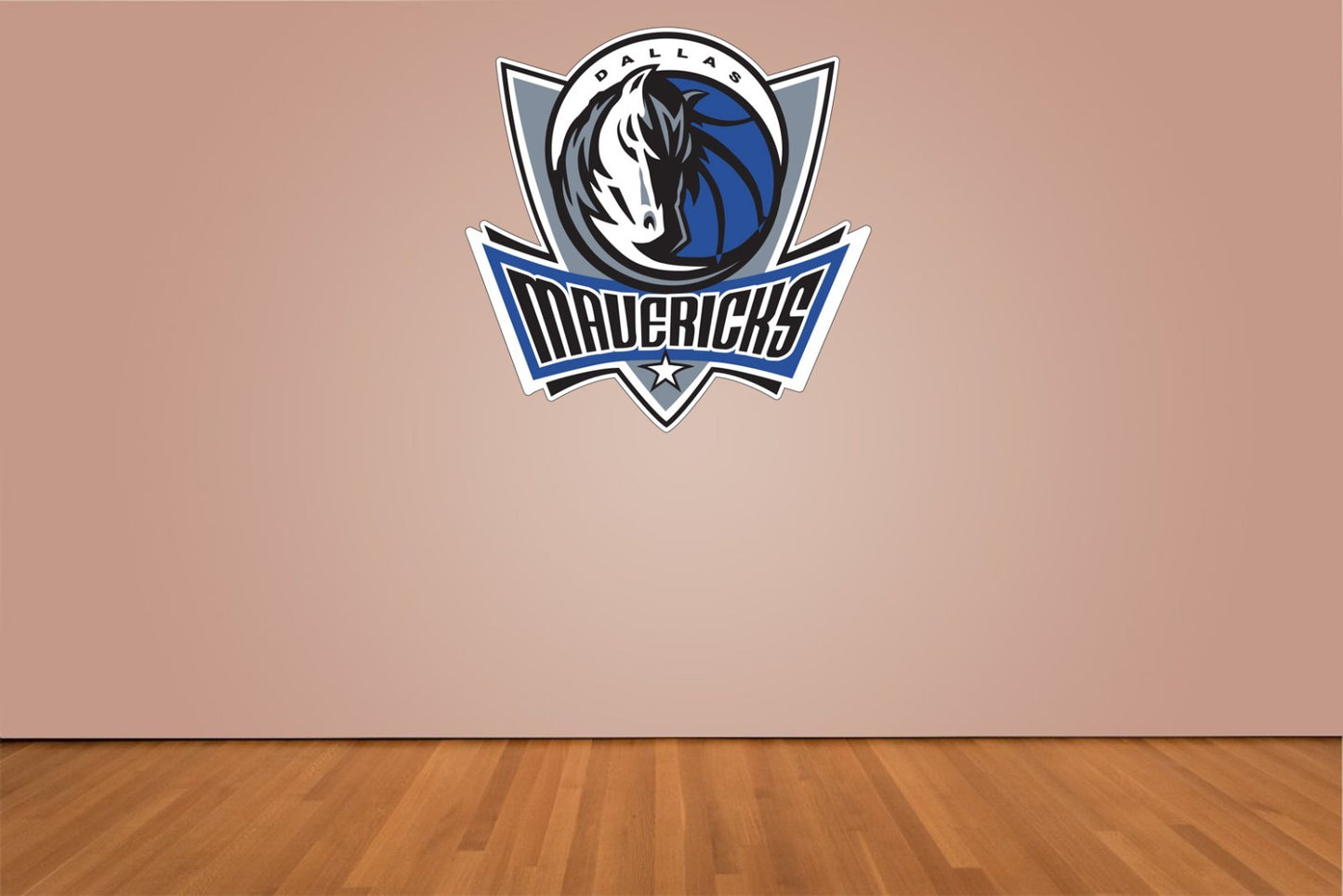 Dallas Mavericks Indoor Wall Vinyl Decal Sticker 5" - 52"