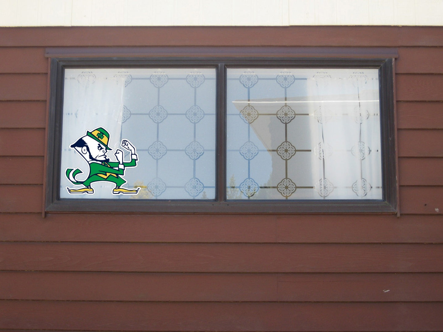 University of Notre Dame Irish Sticker Vinyl Decal | Different Sizes - Outdoor