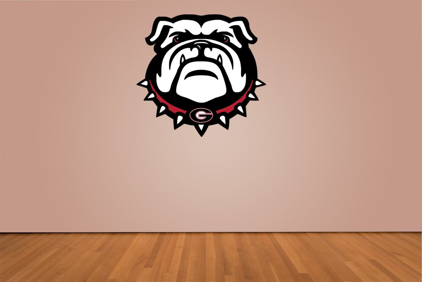 University of Georgia Bulldogs Indoor Wall Vinyl Decal Sticker 5 - 52"