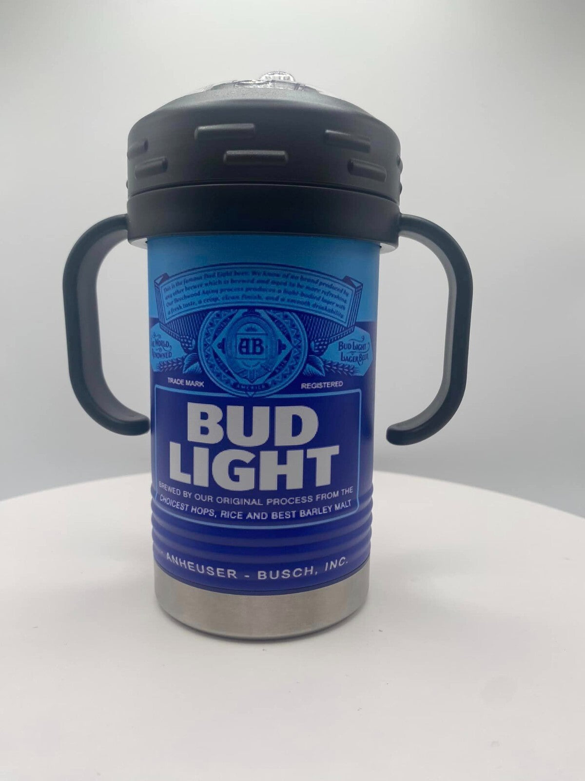Adult Themed UV Printed 10 oz Insulated Sippy Cup Beer bud light funny gift