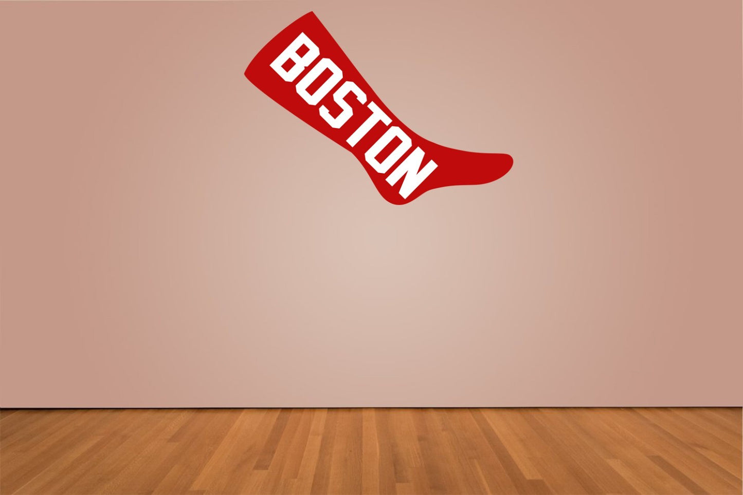 Boston Red Sox Indoor Wall Vinyl Decal Sticker 5" - 52"