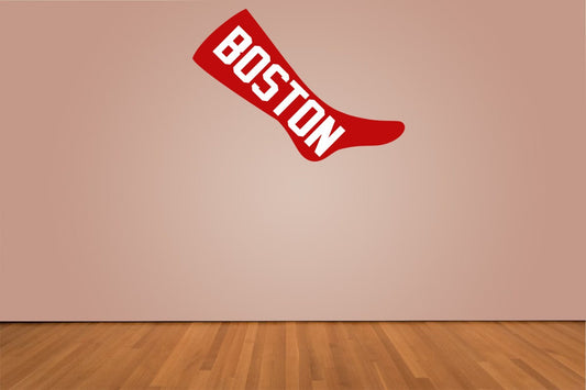 Boston Red Sox Indoor Wall Vinyl Decal Sticker 5" - 52"