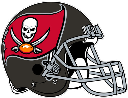 Tampa Bay Buccaneers Logo - Die Cut Laminated Vinyl Sticker Decal NFL car window