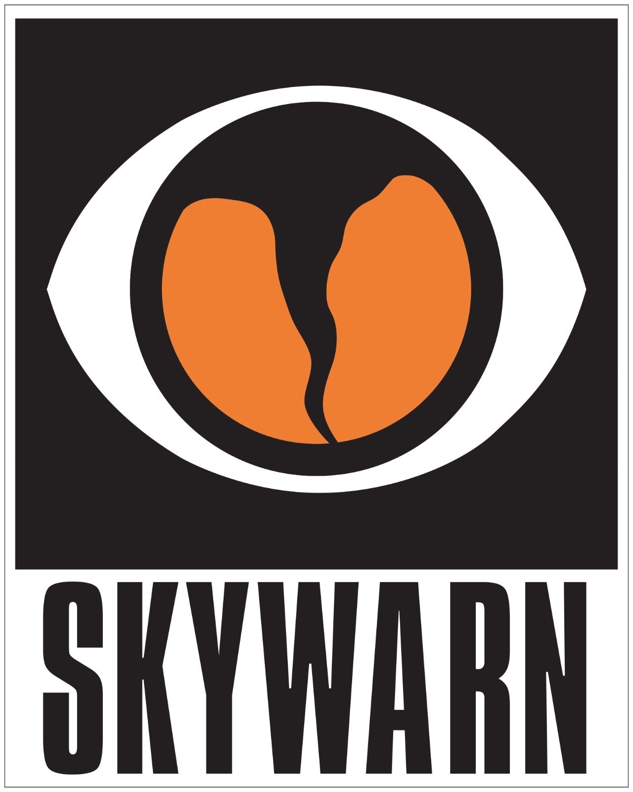 Skywarn Certified Storm Watch Sticker Waterproof Vinyl Decal Car tornado chasers