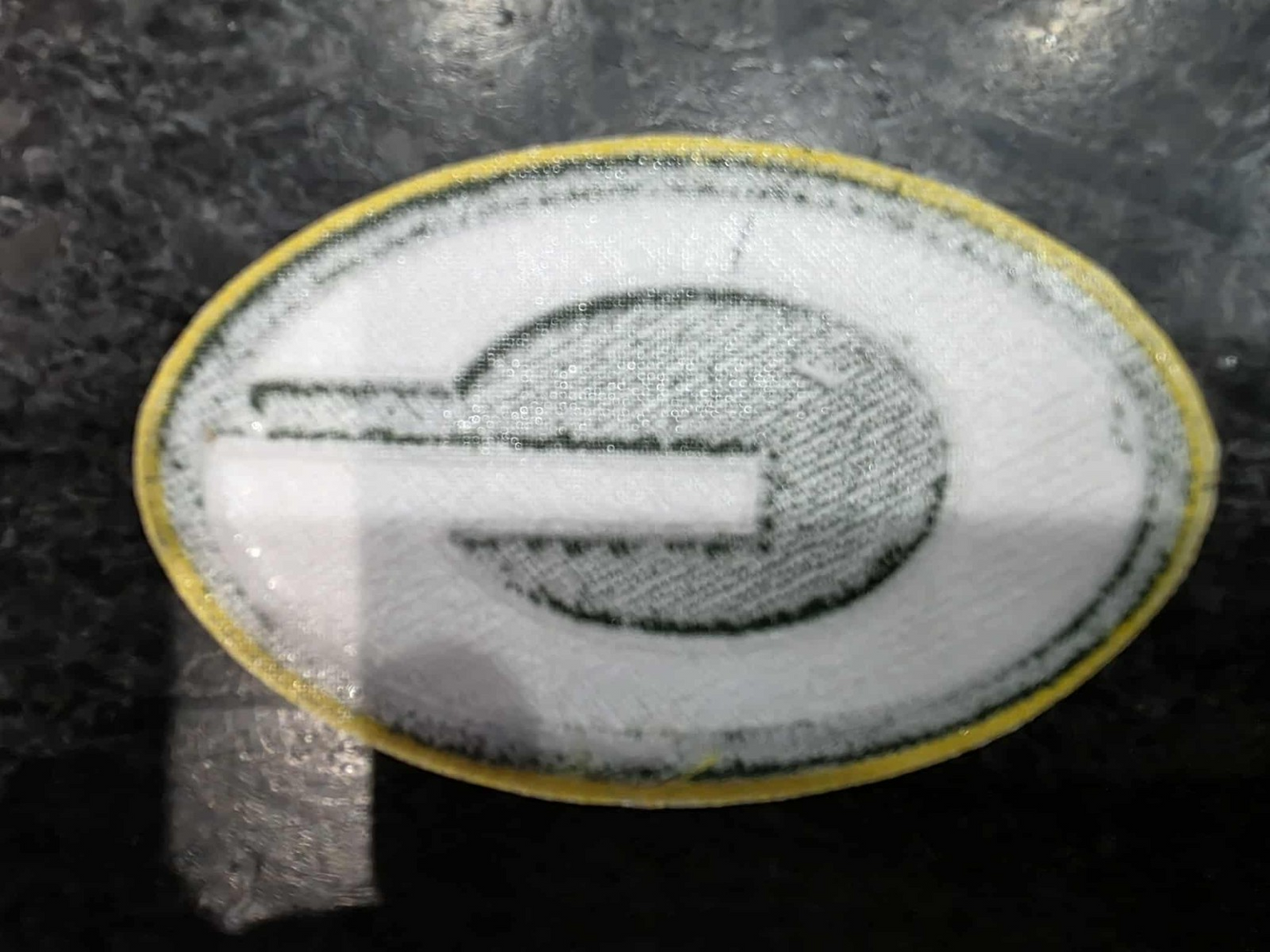 Green Bay Packers 7" Iron /Sew On Embroidered Patch Football Logo NFL