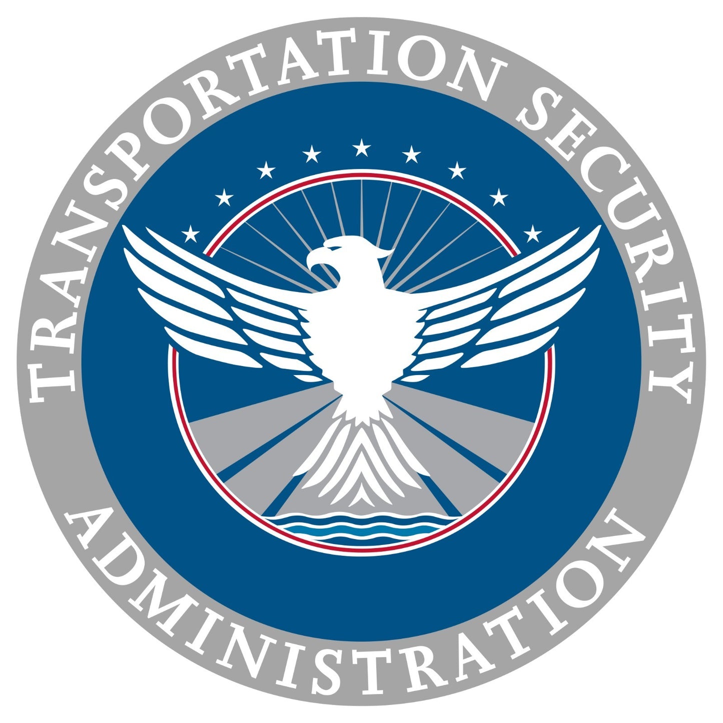 TSA Transportation Security Admin Logo Indoor Wall Vinyl Decal Sticker 5 - 52"