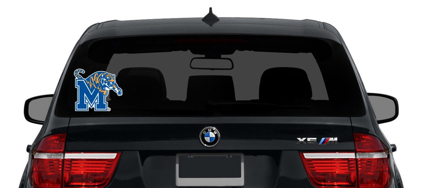 Memphis Tigers Vinyl Decal Sticker | Different Sizes - Outdoor Quality
