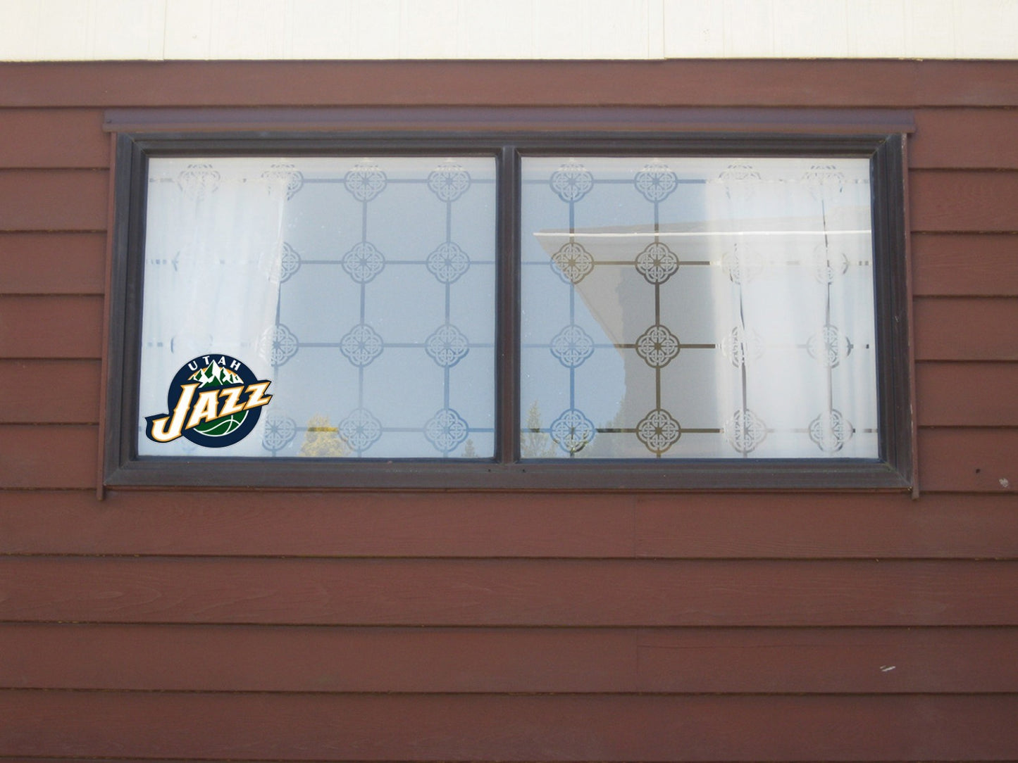 Utah Jazz Logo Die Cut Laminated Vinyl Sticker Decal NBA car window