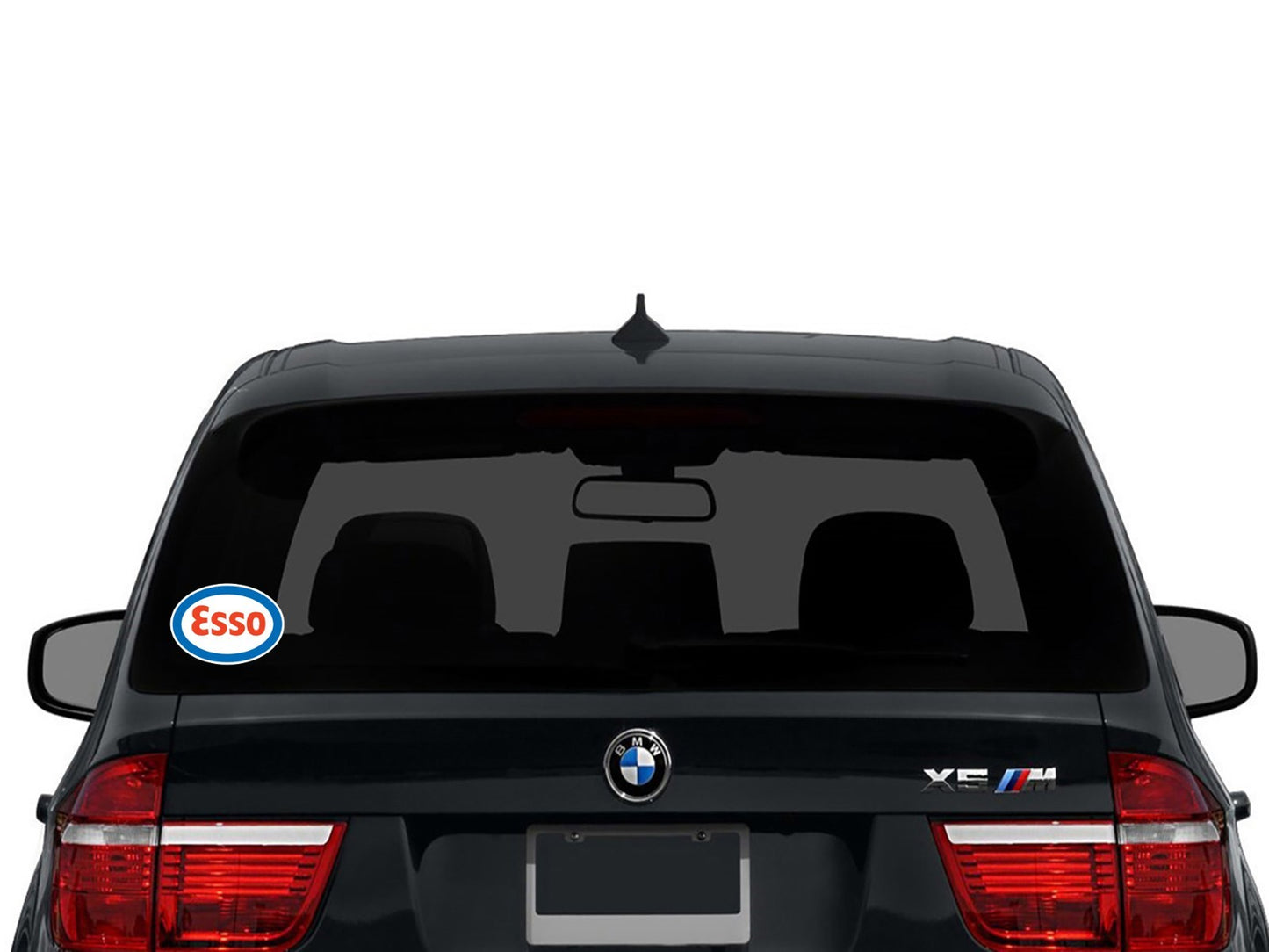 2x Esso Gasoline Logo Die Cut Laminated Vinyl Decal Sticker | Choose Sizes
