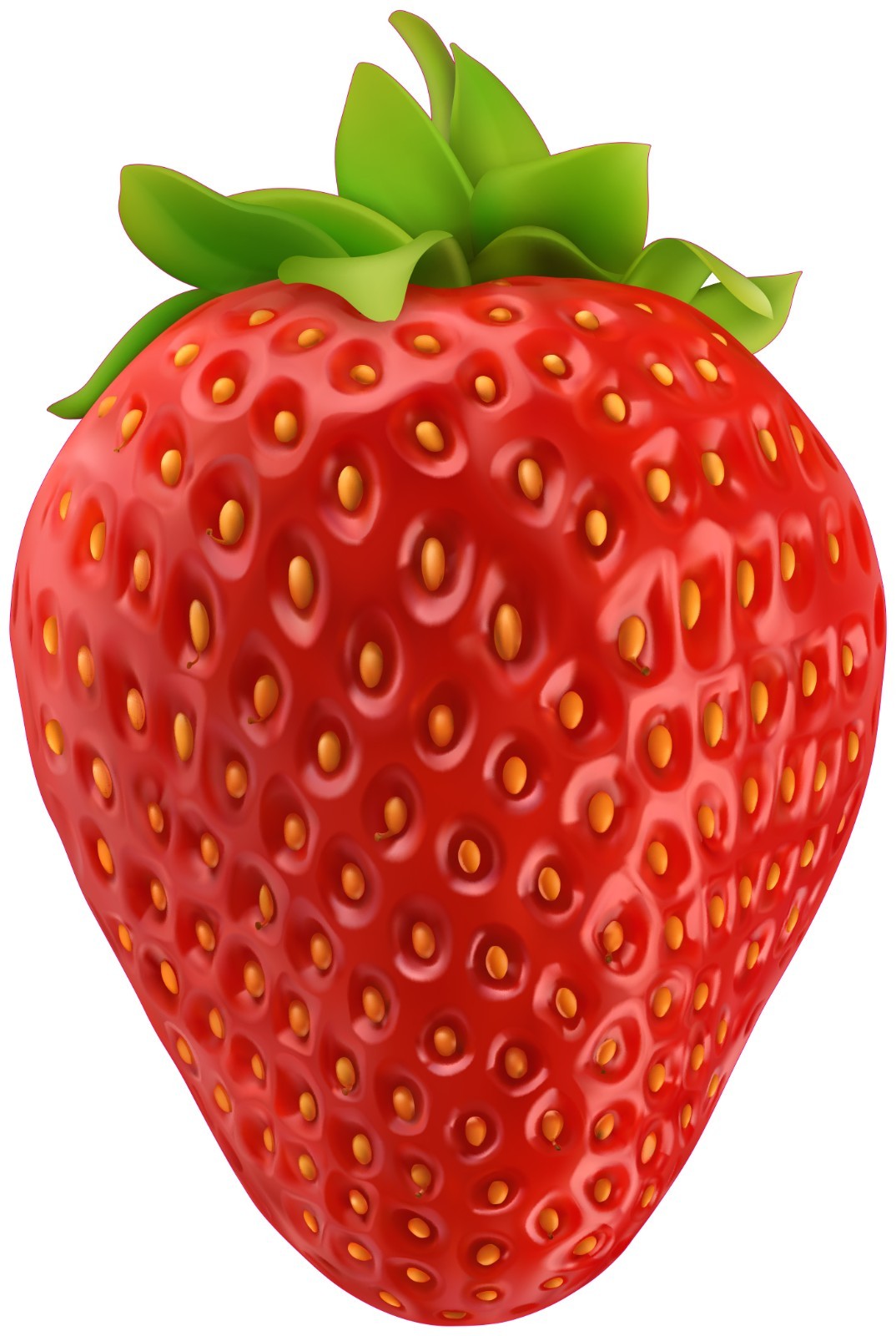 5 Textured Strawberry Removable Floor Decals Sidewalk Birthday Party Peel Stick